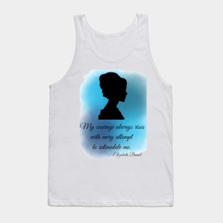 Elizabeth Bennet Watercolor Tank Top